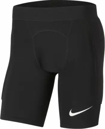 Pantallona të ngushta portieri Nike Gardien Padded Junior CV0050-010, për fëmijë, të zeza