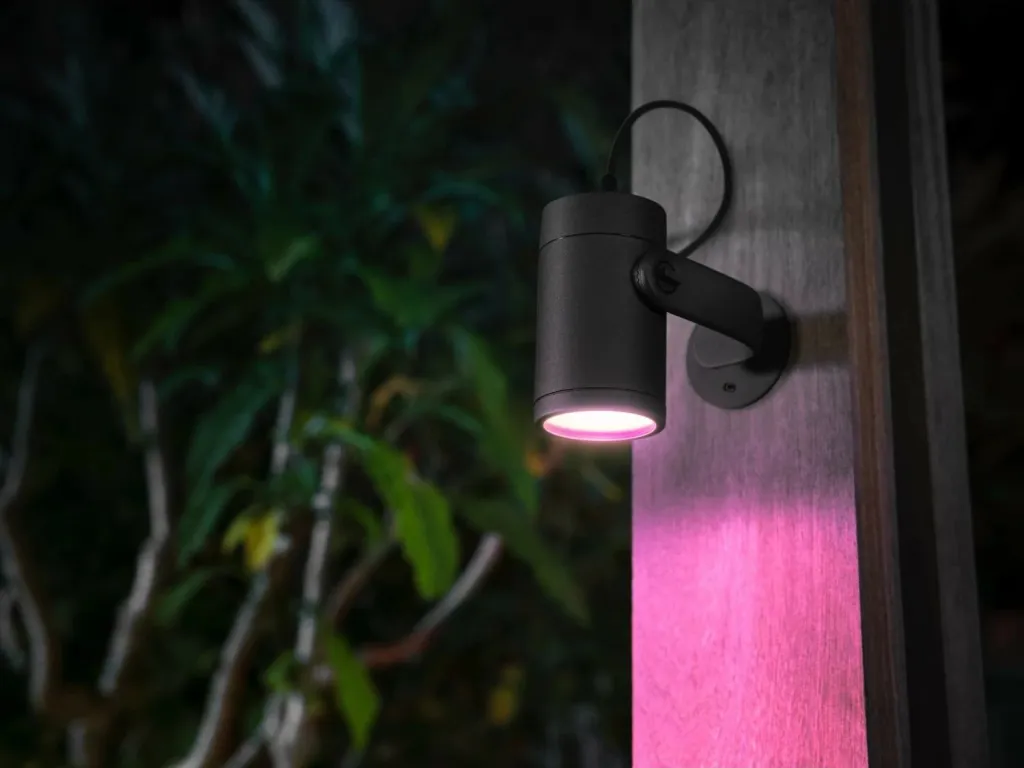 Dritë spot Philips Hue Lily Outdoor, Smart, LED, Alumini, E zezë - 3
