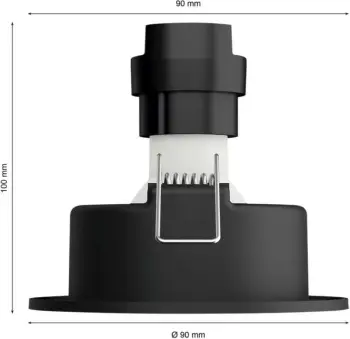 Dritë e mençur Philips Hue 929003810901, Bluetooth, LED, Alumini