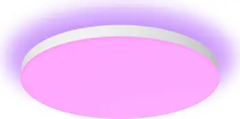Dritë tavani smart Philips Hue Datura, LED, Bluetooth/Zigbee, e bardhë