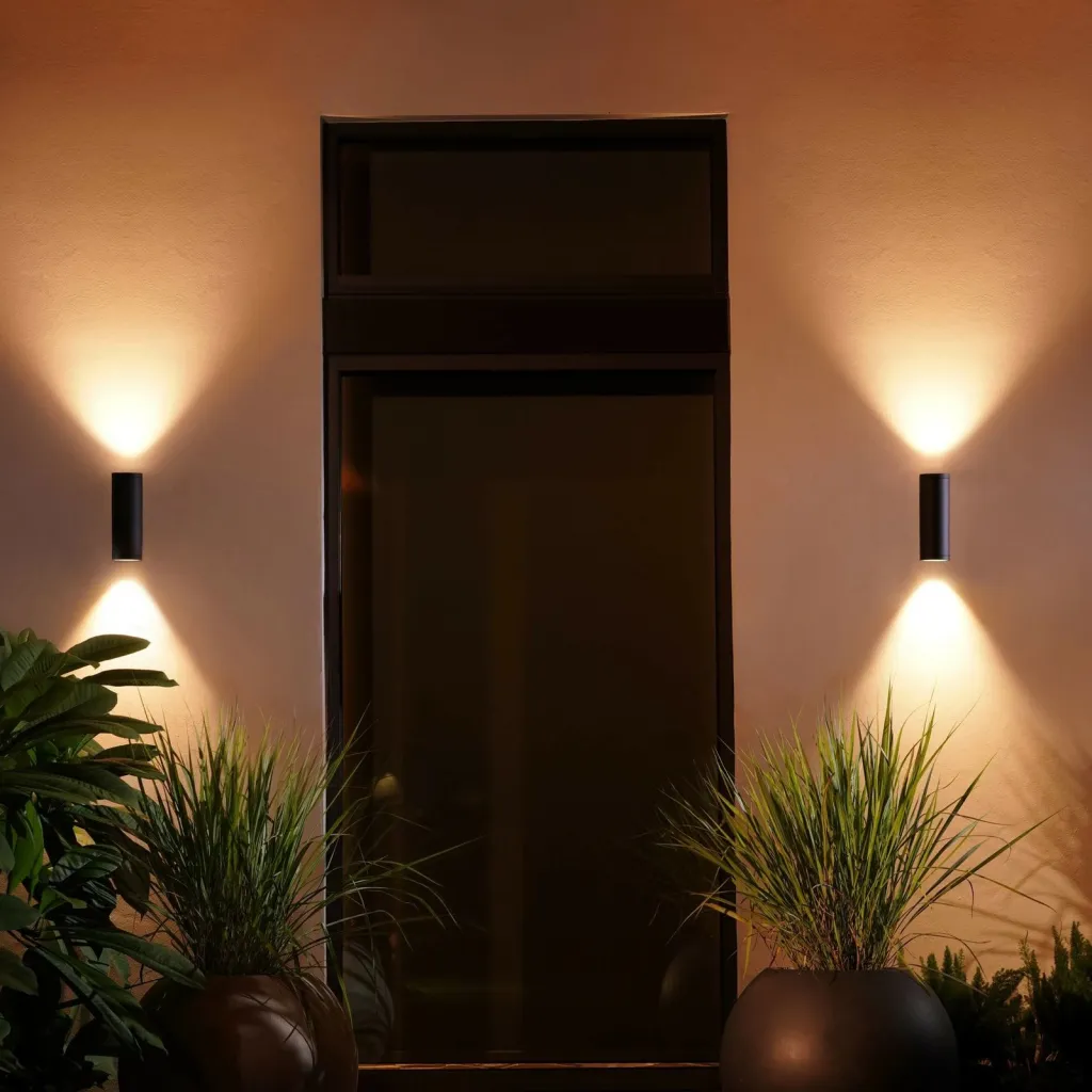 Dritë muri Philips Hue Appear, LED, Metal, Ngjyrë e zezë - 2