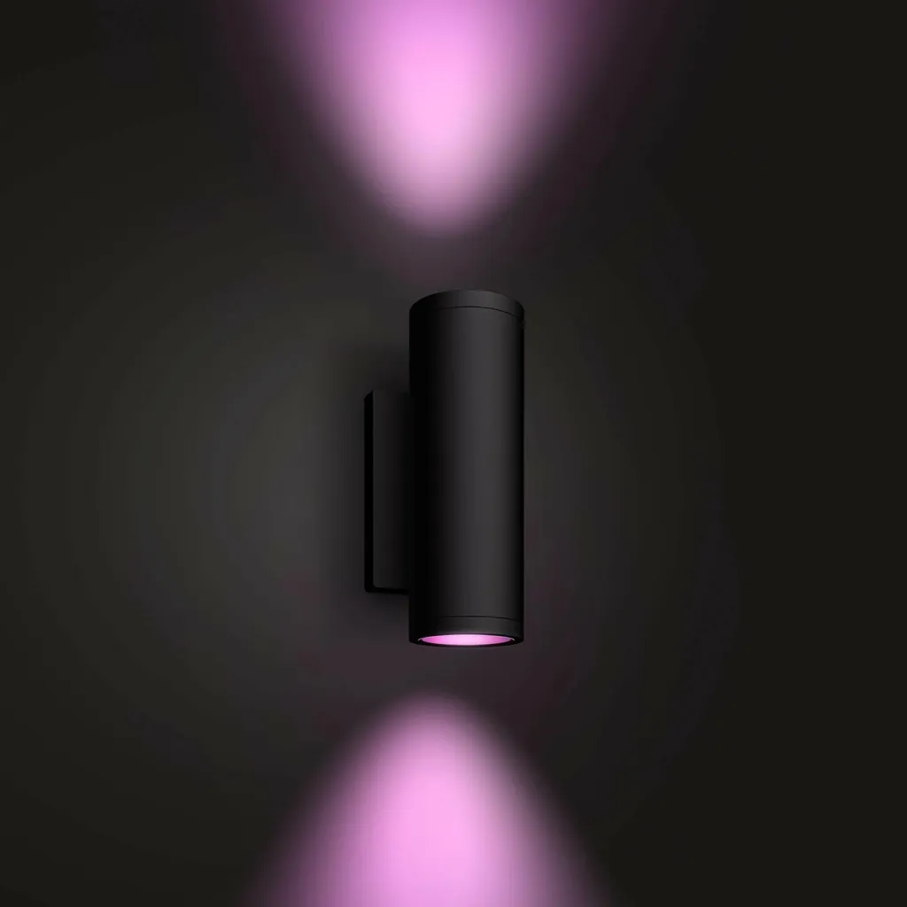 Dritë muri Philips Hue Appear, LED, Metal, Ngjyrë e zezë - 5