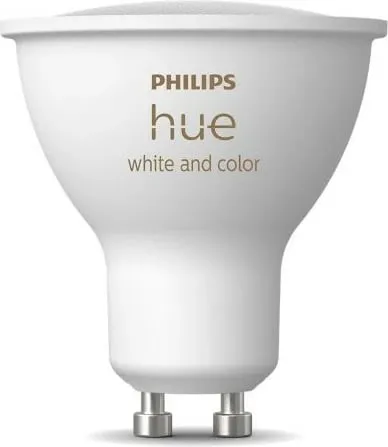 Dritë LED Philips Hue GU10, Smart, Ndryshim ngjyrash, E bardhë - 2