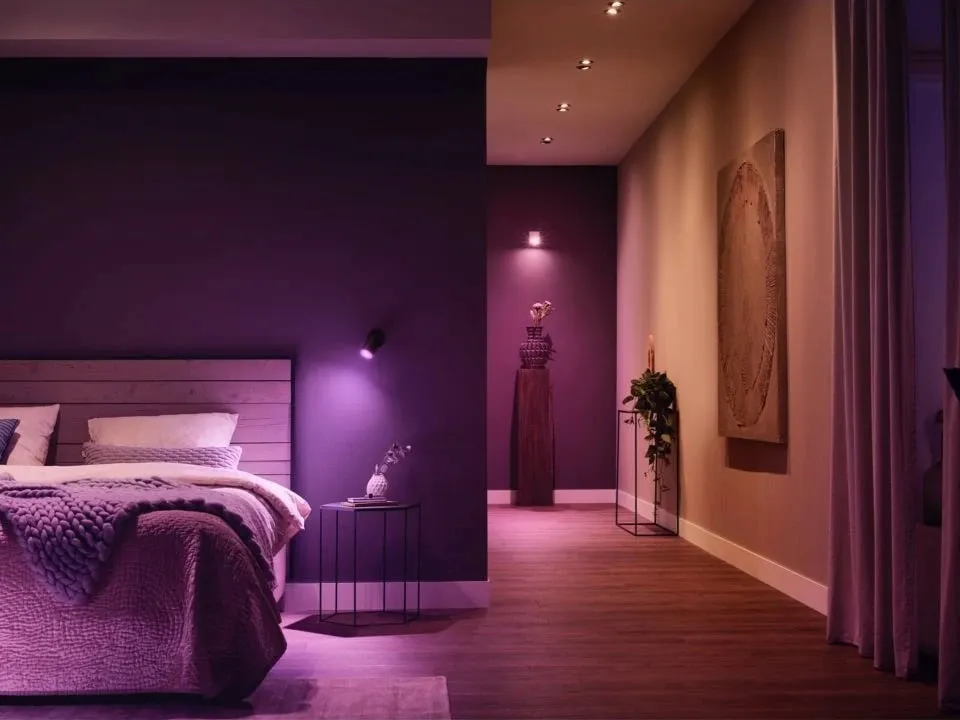 Dritë LED Philips Hue GU10, Smart, Ndryshim ngjyrash, E bardhë - 4