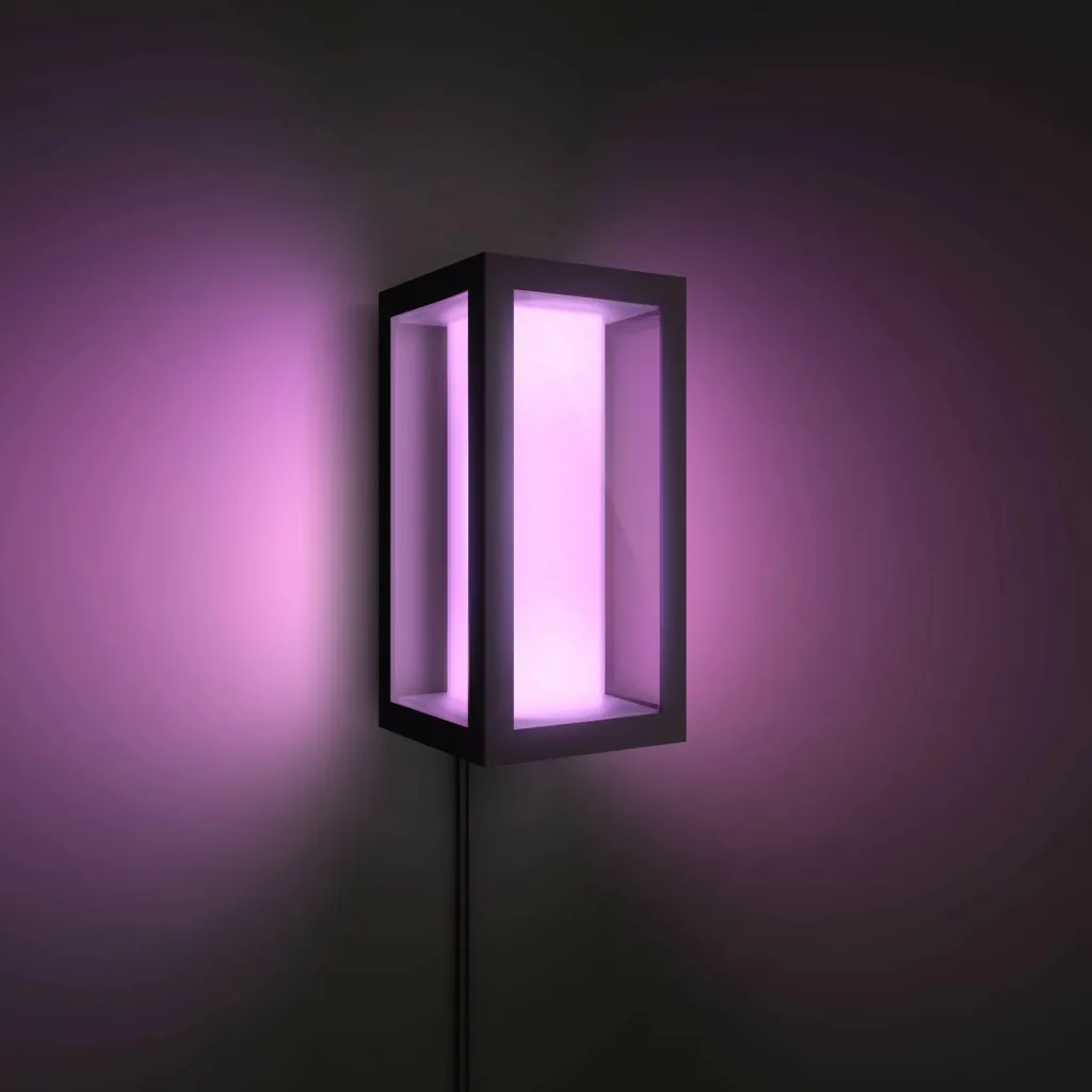 Dritë muri Philips Hue Impress, LED, e zezë, ngjyra të ndryshme - 3