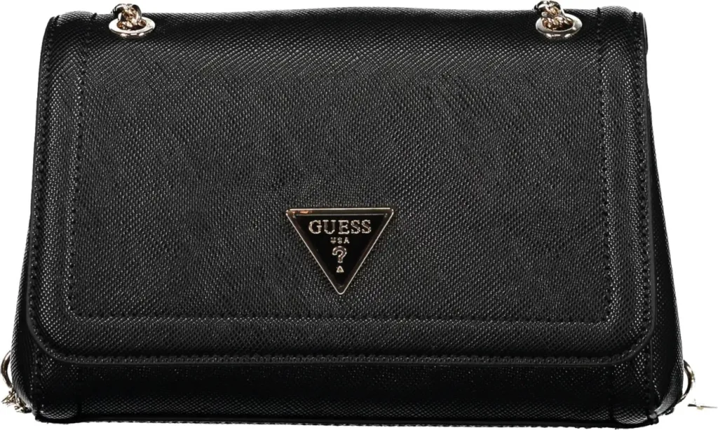 Çantë për femra GUESS JEANS NOELLE, e zezë - 1