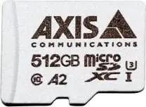 Kartelë MicroSDXC Axis 02365-001, 512 GB, Silver