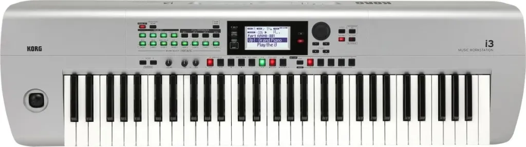 Sintetizator KORG I3MS, 61 taste, Argjendtë - 1