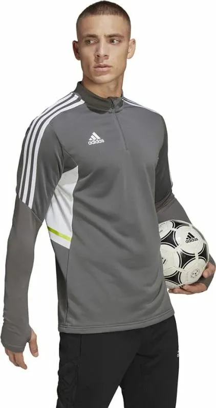 Duks për meshkuj adidas Condivo 22, me gjysmë zinxhir, gri - 3