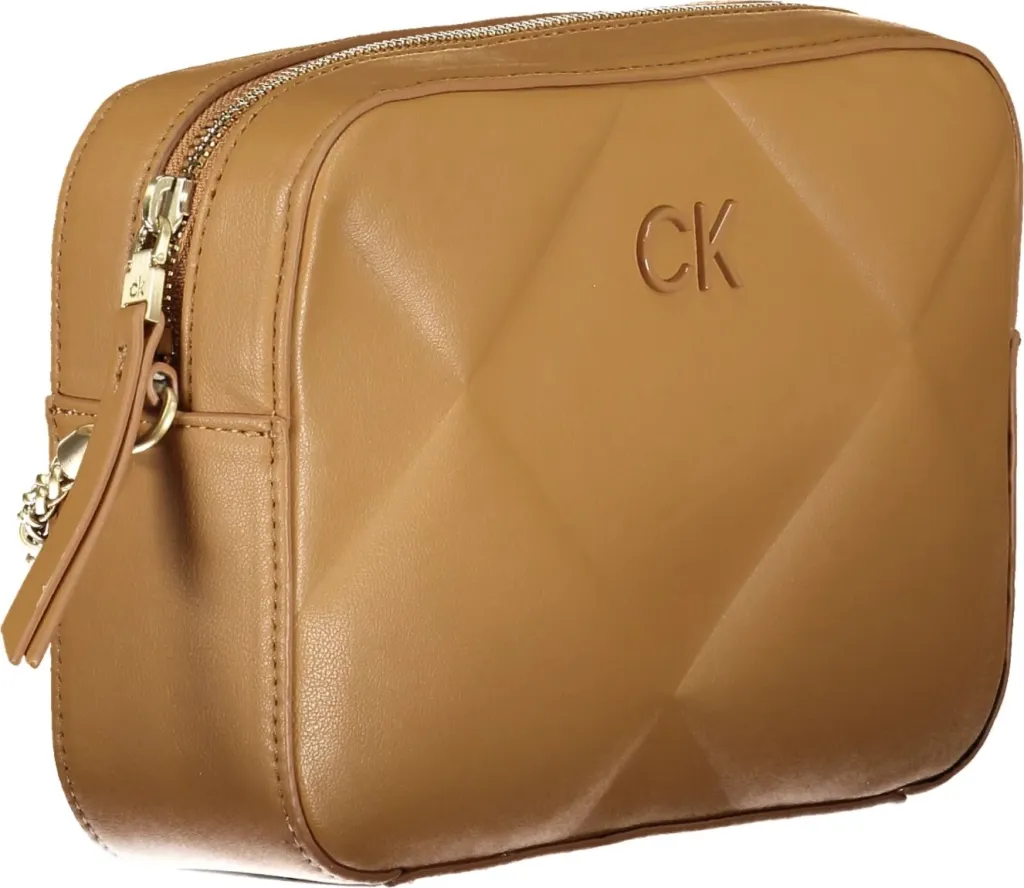Çantë Calvin Klein për femra, kafe - 3