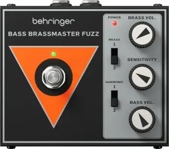Efekt për bas kitarë Behringer Bass Brassmaster Fuzz, Portokalli