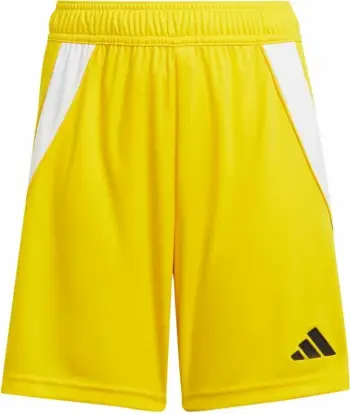 Shorce për fëmijë adidas Tiro 24, të bardha dhe të verdha