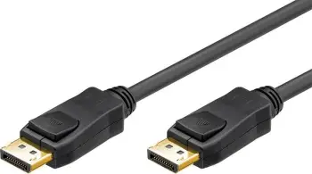 Kabllo DisplayPort No-Name 1.2, 3m, e zezë