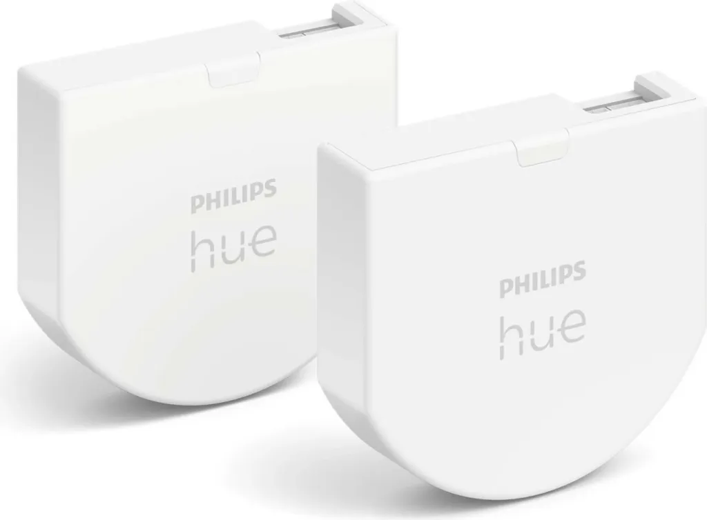 Modul ndërprerës muri Philips Hue, 2-pack, Wireless, Bardhë - 3