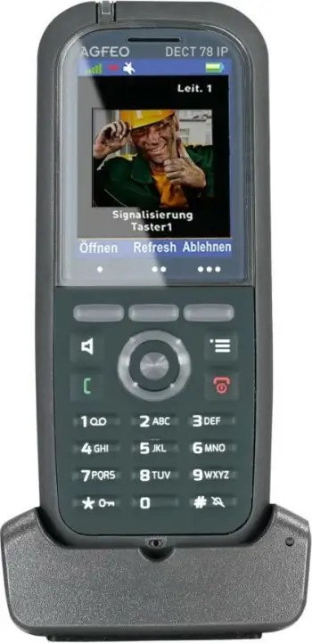 Telefon IP AGFEO DECT 78 IP, Wireless, Gri