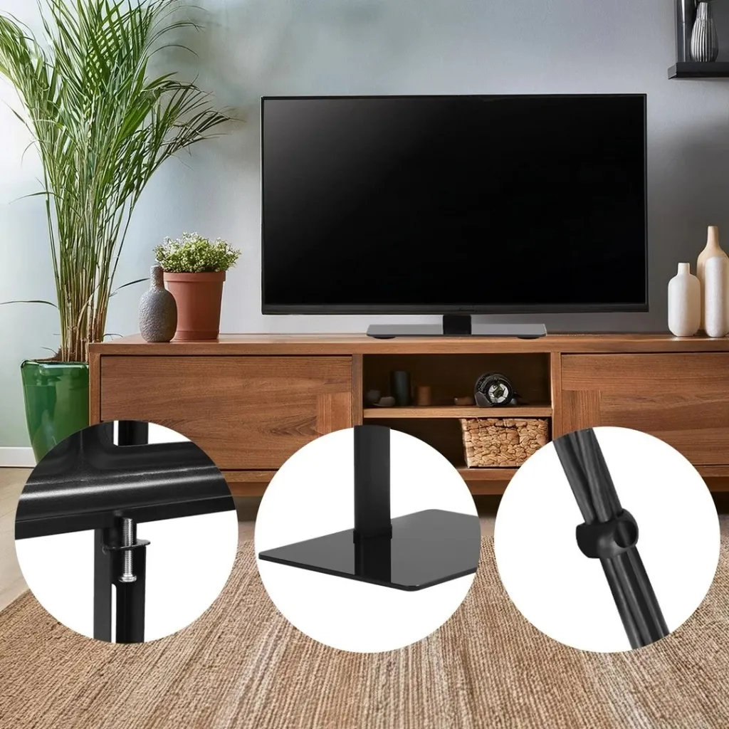 Mbajtës TV Maclean MC-386, për tavolinë, 32"-75", i zi - 7