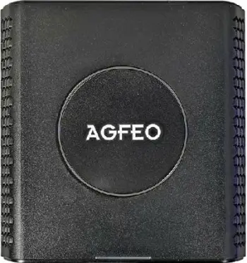 Pajisje komunikimi AGFEO, 1.88 - 1.9 GHz, 100 Mbit/s, e zezë