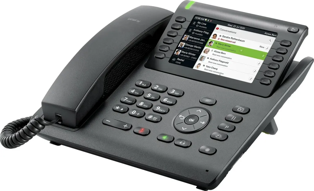 Telefon IP Unify OpenScape Desk Phone CP700, 1000 kontakte, i zi - 1