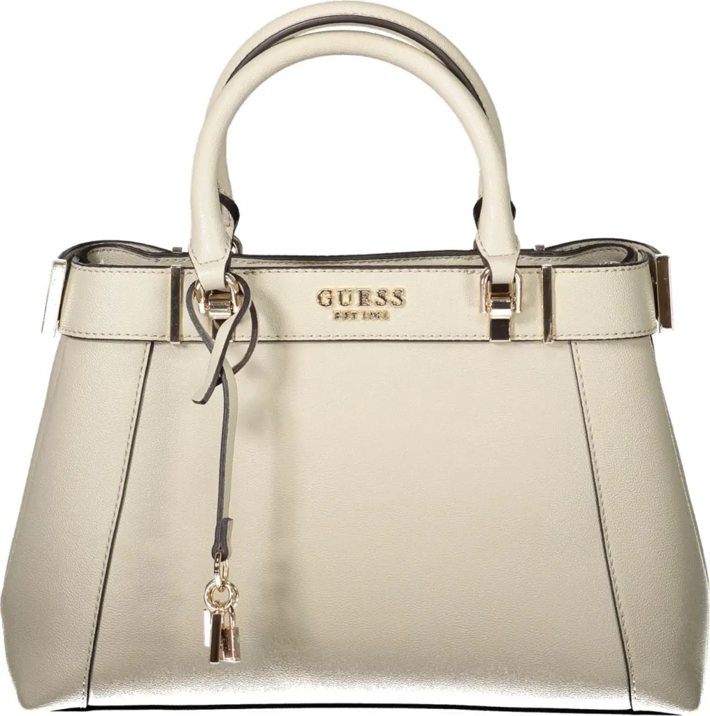 Çantë për femra GUESS JEANS ANADELA, bezhë - 1