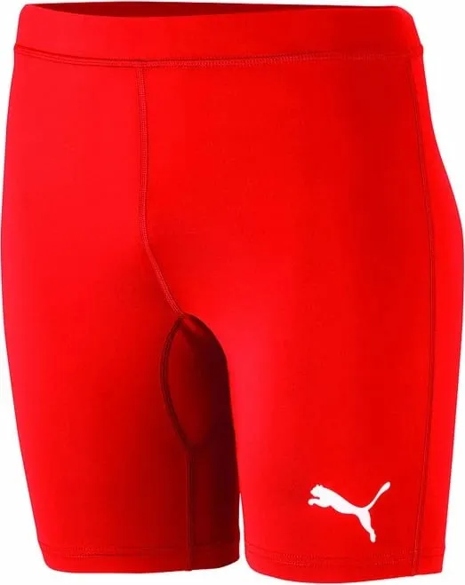 Shorce për femra Puma, të kuqe - 1