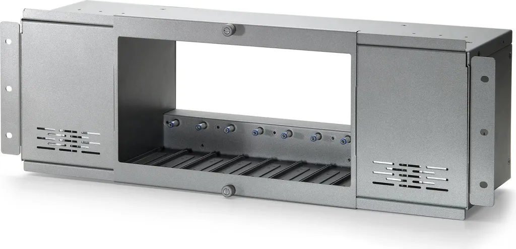 Kasë LevelOne POC-4001, 8-Slot, 100-240 V, alumin - 1