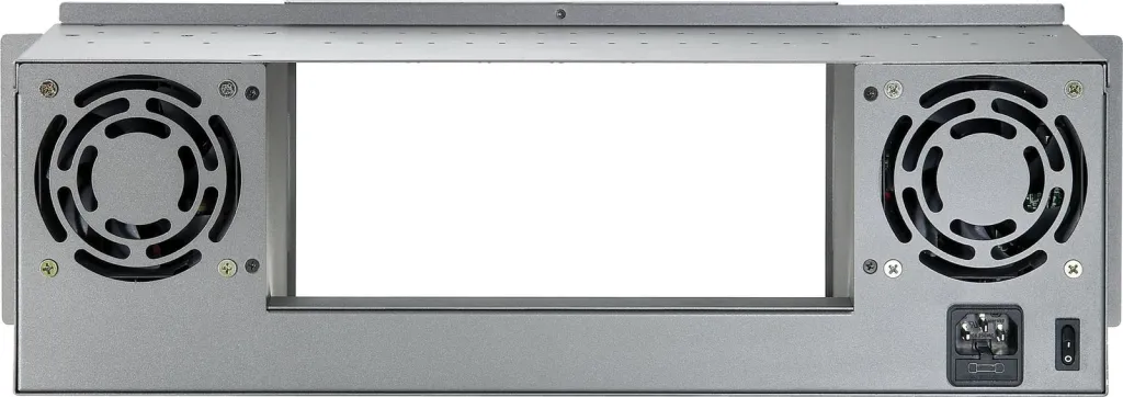 Kasë LevelOne POC-4001, 8-Slot, 100-240 V, alumin - 2