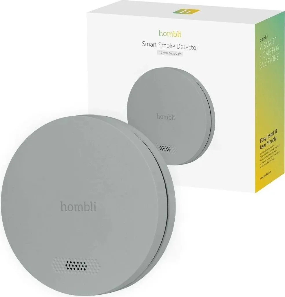 Detektor tymi Hombli HBSA-0108, Wireless, Gri - 3
