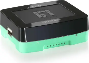 Print server Level One FPS-1032, USB, Ethernet, i zi, i gjelbër