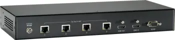 Transmetues HDMI LevelOne HVE-92, HDBaseT, 100m, 4 dalje, PoE, 3840 x 2160, i zi