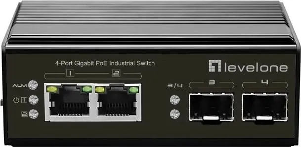 Switch LevelOne IGP-0432, Gigabit Ethernet, PoE, i zi - 1