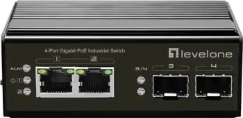 Switch LevelOne IGP-0432, Gigabit Ethernet, PoE, i zi