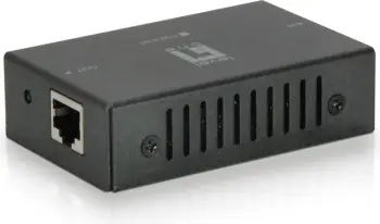 Repeater rrjeti LevelOne PoE, 100 m, 100 Mbit/s, i zi