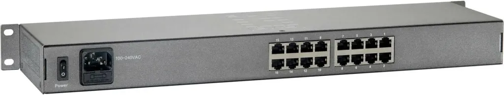 Switch LevelOne FEP-1601, 16-Port, Fast Ethernet, PoE, 120W - 2