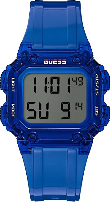 Orë dore Guess Digital GW0270G3, e kaltër - 1