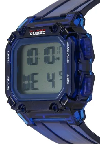 Orë dore Guess Digital GW0270G3, e kaltër - 2