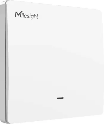 Switch Milesight LoRaWAN 2-wire 1 button, bardhë