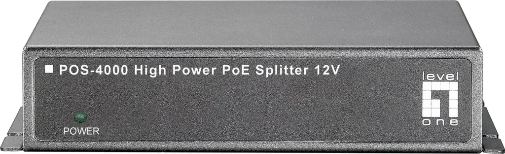 PoE Splitter LevelOne POS-4000, 12V DC, Gri - 3