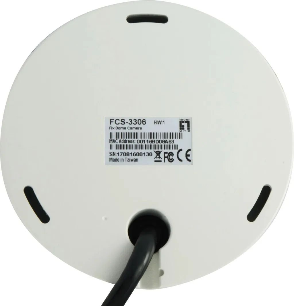 Kamerë IP Dome LevelOne HUBBLE, 3-Megapixel, PoE, e bardhë - 6