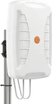 Antena Poynting A-XPOL-0024-V1-02, 11 dBi, 0.617 - 4.2 GHz, e bardhë