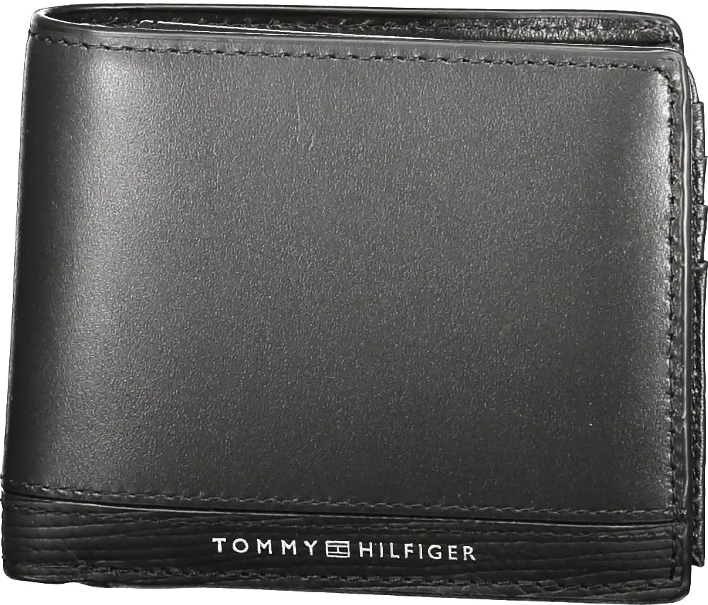 Portofol për meshkuj TOMMY HILFIGER, i zi - 1