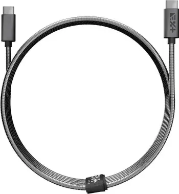 Kabllo USB NEXT ONE USB C në USB C, 1.2 m, 3A Power Delivery, e zezë