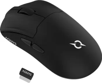 Maus AQIRYS M32, RGB, Dual Mode, 12000 DPI, i zi