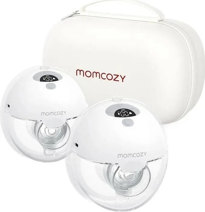Pompa gjiri Momcozy M5, pa kabllo, e bardhë - 1