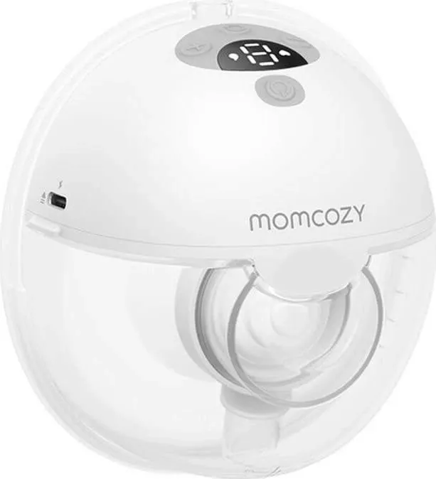 Pompa gjiri Momcozy M5, pa kabllo, e bardhë - 2