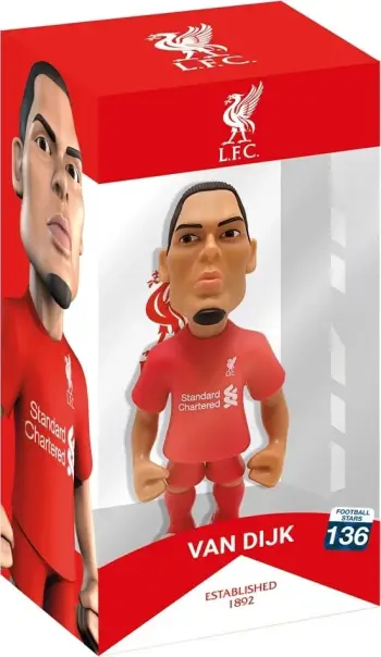 Figurinë koleksionuese MINIX Liverpool Virgil van Dijk, e kuqe
