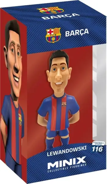 Figurinë koleksionuese MINIX FC Barcelona Robert Lewandowski