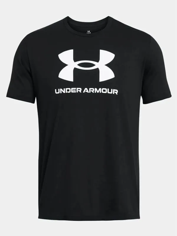 Maicë sportive për meshkuj Under Armour, e zezë - 1