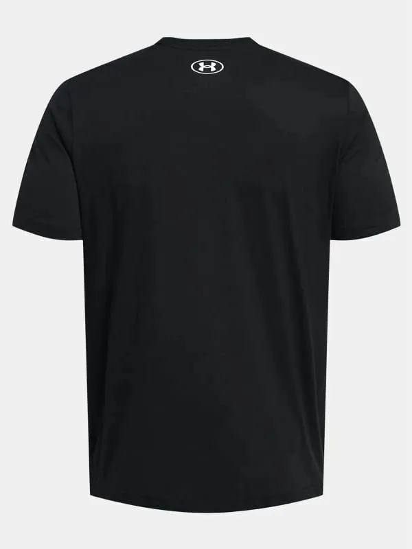 Maicë sportive për meshkuj Under Armour, e zezë - 2