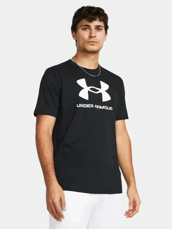 Maicë sportive për meshkuj Under Armour, e zezë - 3