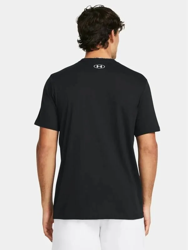 Maicë sportive për meshkuj Under Armour, e zezë - 4